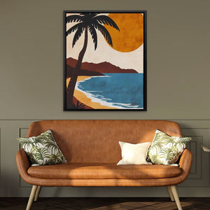 Hawaiian Beach Sunset - Luxury Wall Art