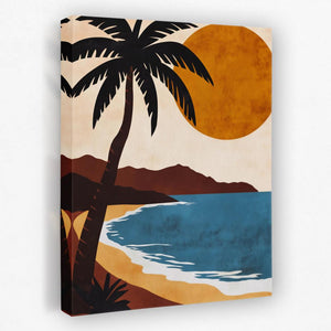Hawaiian Beach Sunset - Luxury Wall Art