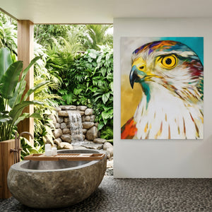 Hawk High Contrast — Hawk High Contrast Outdoor Bathroom Port 121