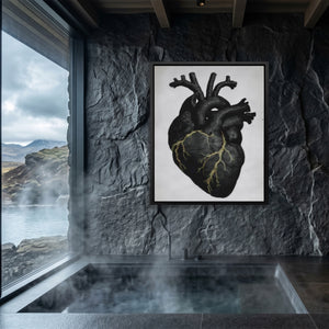Heart Anatomical — Heart Anatomical Sauna Dark Port 210