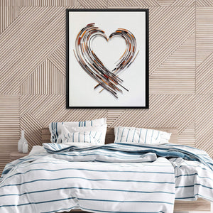 Heart Strokes - Luxury Wall Art