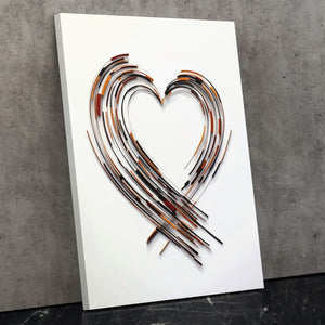 Heart Strokes - Luxury Wall Art