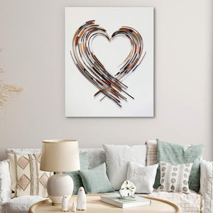 Heart Strokes - Luxury Wall Art