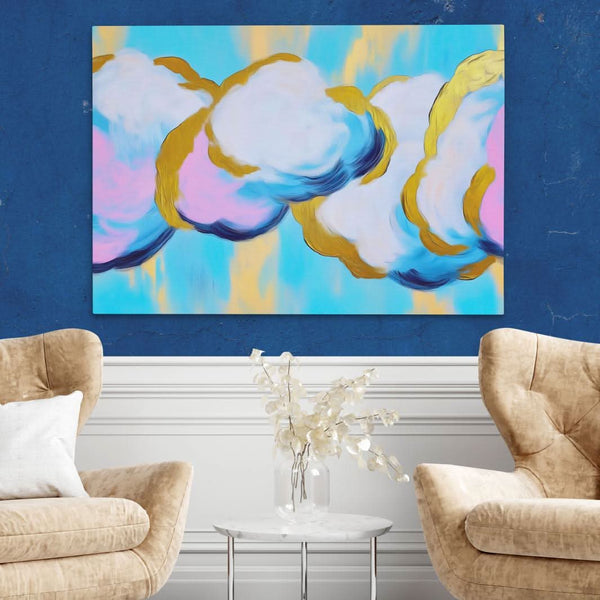 Heavens Clouds in a room