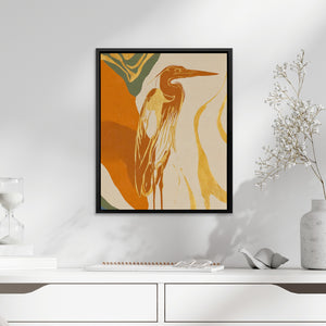 Heron Golden Stance — Heron Golden Stance White Snail Table 277