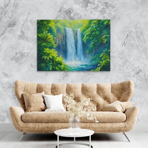Hidden Waterfall - Luxury Wall Art