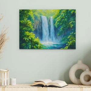 Hidden Waterfall - Luxury Wall Art