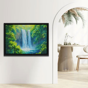 Hidden Waterfall - Luxury Wall Art
