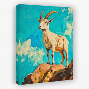 High Altitude Goat - Luxury Wall Art