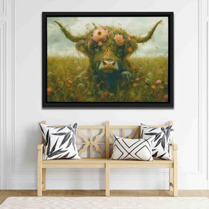 Highland Gaze - Framed Art Print