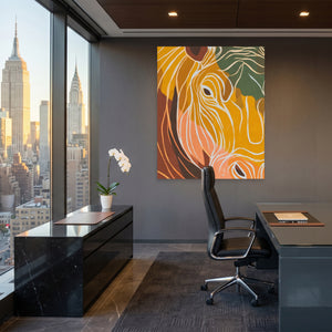 Hippo Ochre Doodle — Hippo Ochre Doodle Office View Port 117