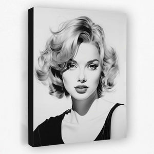 Hollywood Actress - Actress Canvas Wall Art