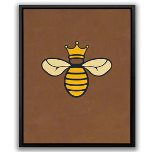 Honey Bee Queen - Luxury Wall Art