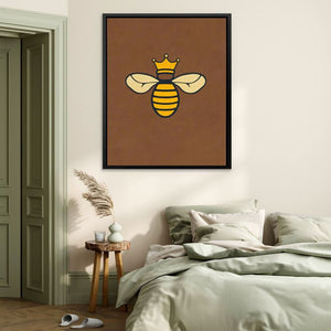 Honey Bee Queen - Luxury Wall Art