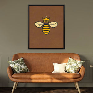 Honey Bee Queen - Luxury Wall Art