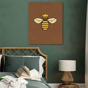 Honey Bee Queen - Luxury Wall Art