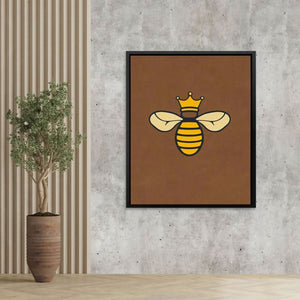Honey Bee Queen - Luxury Wall Art