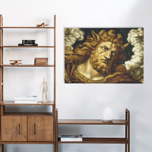 Horned God Ascending - Luxury Wall Art