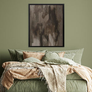 Horse Abstraction - Abstract Wall Art in Black Frame