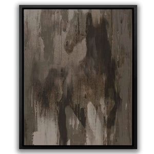 Horse Abstraction - Brown Canvas Print