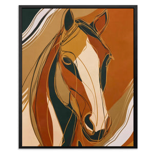 Horse Autumn Grace - Luxury Wall Art
