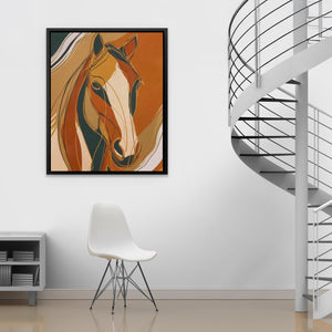 Horse Autumn Grace - Luxury Wall Art