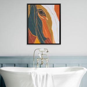 Horse Golden Dawn - Luxury Wall Art