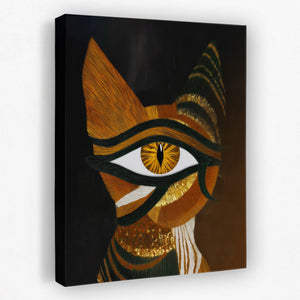 Horus Bronze Awakening - Animals Canvas Wall Art