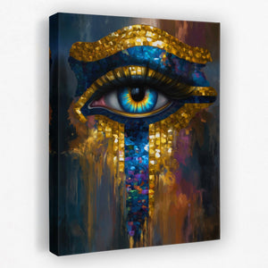 Horus Digital Tears - Luxury Wall Art