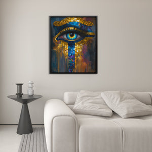 Horus Digital Tears - Luxury Wall Art