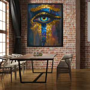 Horus Digital Tears - Luxury Wall Art