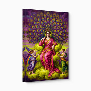 Horus' Eye of Protection โ horus' eye of protection angled flush print