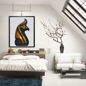 Horus Golden Tears - Luxury Wall Art