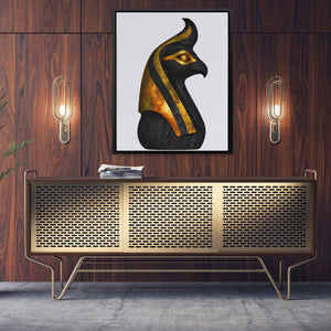 Horus Golden Tears - Luxury Wall Art