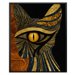 Horus in Amber - Luxury Wall Art