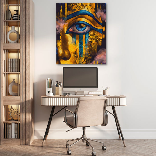 Horus Temple Rising in a room
