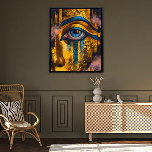Horus Temple Rising - Luxury Wall Art