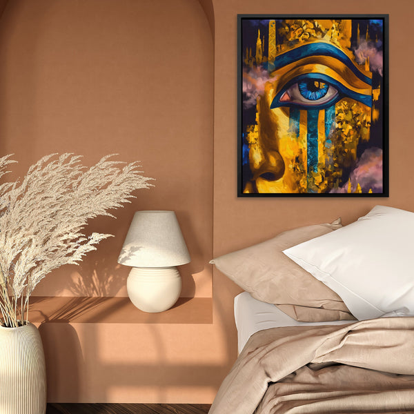 Horus Temple Rising in a room