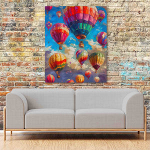 Hot Air Balloon Festival - Luxury Wall Art