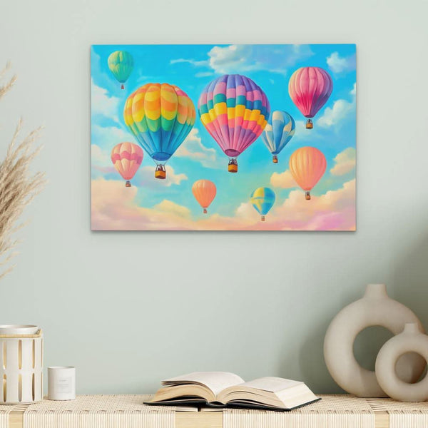 Hot Air Heaven in a room