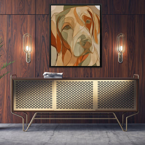 Hound's Copper Dreams - Luxury Wall Art