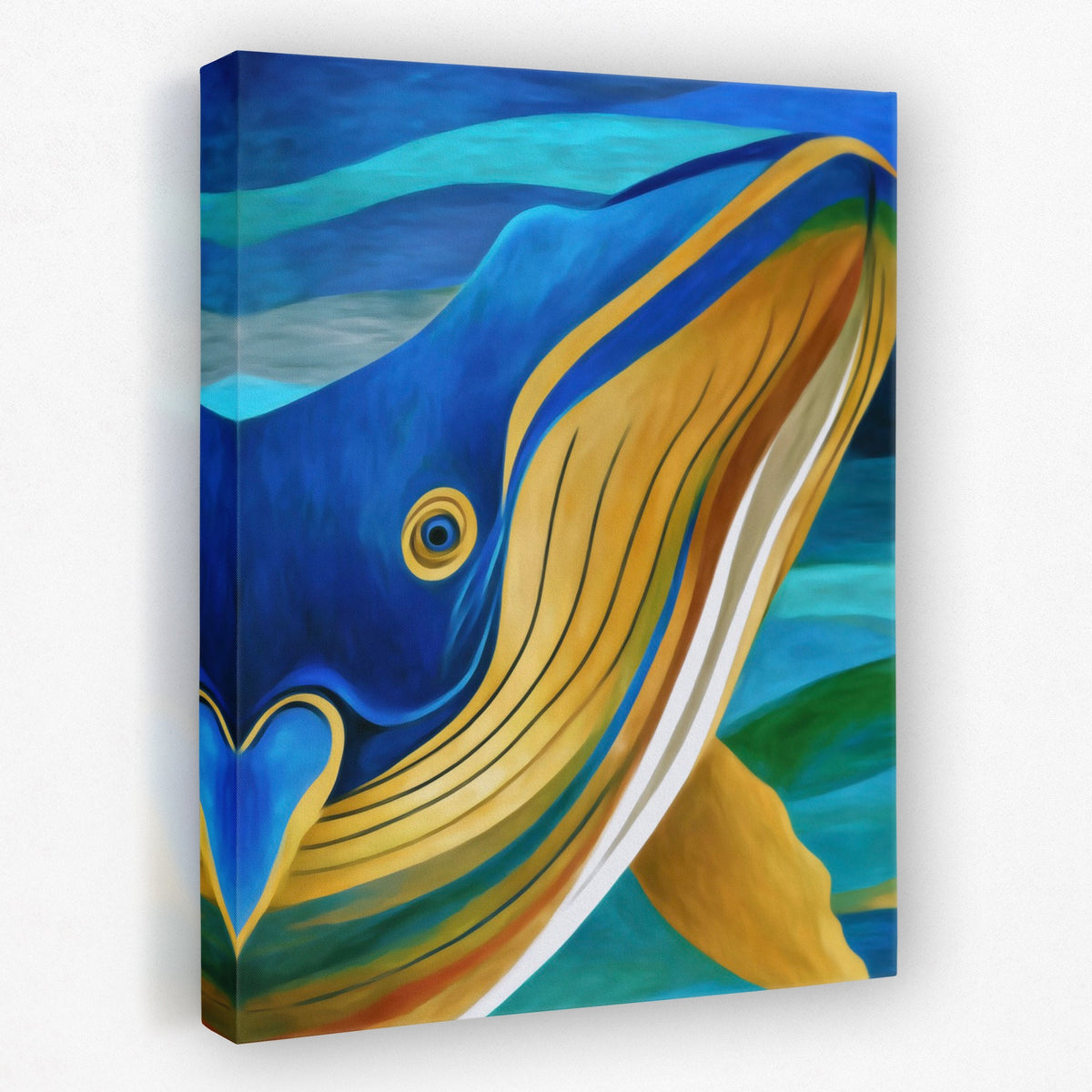 Humpback's Golden Grace - Luxury Wall Art