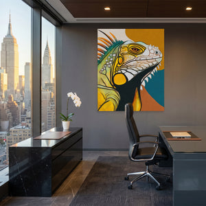 Iguana Golden Profile — Iguana Golden Profile Office View Port 104