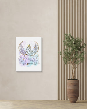 Isis Radiant Lotus โ isis radiant lotus psd plant wall right 1port flush print