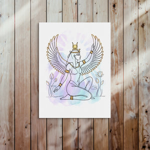 Isis Radiant Lotus โ isis radiant lotus sq bed 2 wood panel 1port flush print
