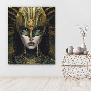 Jade Divinity - Large Canvas Print
