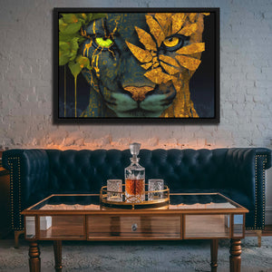 Jade Eyes Rising - Luxury Wall Art