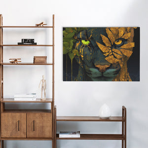 Jade Eyes Rising - Luxury Wall Art