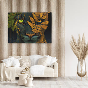 Jade Eyes Rising - Luxury Wall Art