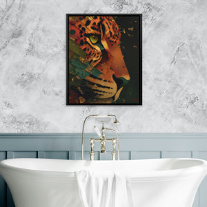 Jaguar Rust Geometric — Jaguar Rust Geometric Bathtub Granite Wall 30